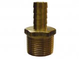 Hose Barb, Brass Hose:5/16″ Pipe:1/4Mal Non Tapered