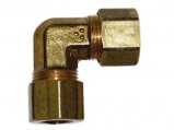 Elbow, Brass 2-Compression Fits 1/4″