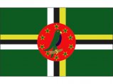 Flag, Dominica 20 x 30cm