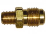 Connector Flare 1/4 x 1/8Mpt Brass