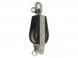 Block, Single with Swivel Becket for Rope:10mm