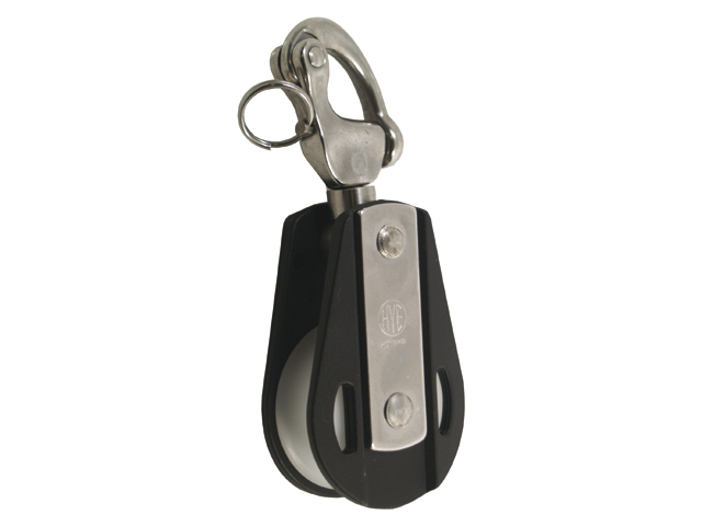 Block, Single with Snap Shackle for Rope:14mm 95