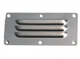 Vent Grill, Louver 5″ x 2-1/2″ Stainless Steel Rectangle