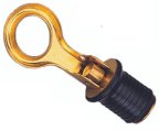 Drain Plug, Brass Rubber Ø1″ Expanding Flip-Top