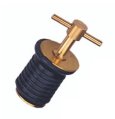 Drain Plug, Brass Rubber Ø1″ Expanding Twist-Top