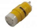 Adapter, Straight 30A 125V Female to 20A 125V Male