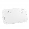 Access Hatch, Rectangular White Plastic oaSz:600x355mm