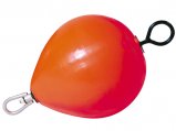 Mooring Buoy, Inflat with Rod Buoyancy:28kg Red