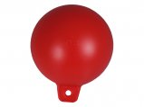 Float, Round 6×6″ Red Hard Plastic with Eye