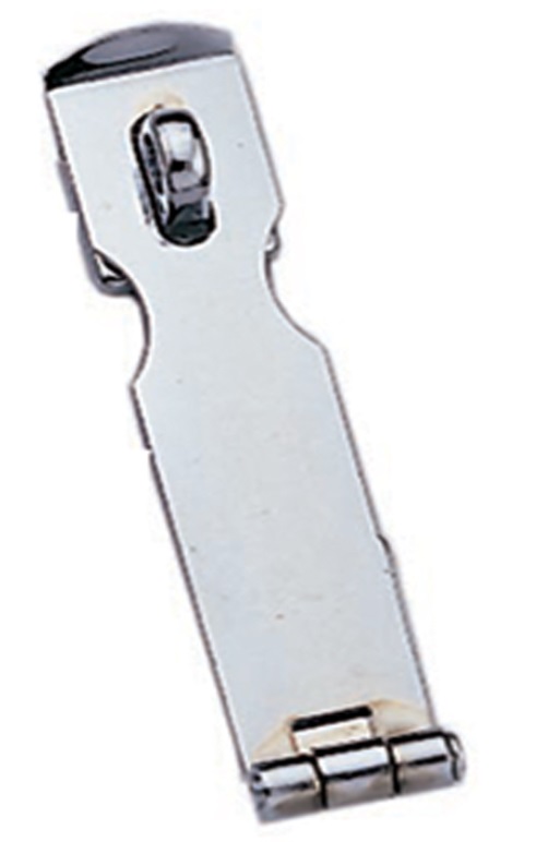 Hasp Hinge, Stainless Steel Length:30 Open Width:86mm 107