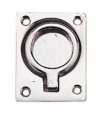 Lift Ring, 2.5 x 1.87″ Chrome Plated Brass Rectangle