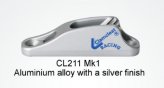 Clamcleat, Racing Junior Up to 6mm Aluminum