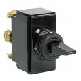 Toggle Switch, SPDT On-Off-On Plastic SCR 25A D12