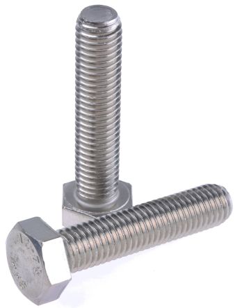 Hex Head Bolt, Stainless Steel A4 M06 x 25 75