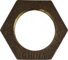 Lock Nut, Bronze 1-1/4Fem Thread