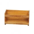 Rack for Hardcover-Books Width 40 Depth:19.5 Height:20cm Teak