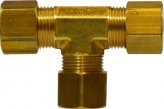 Tee, Brass Full Compression 3/16″