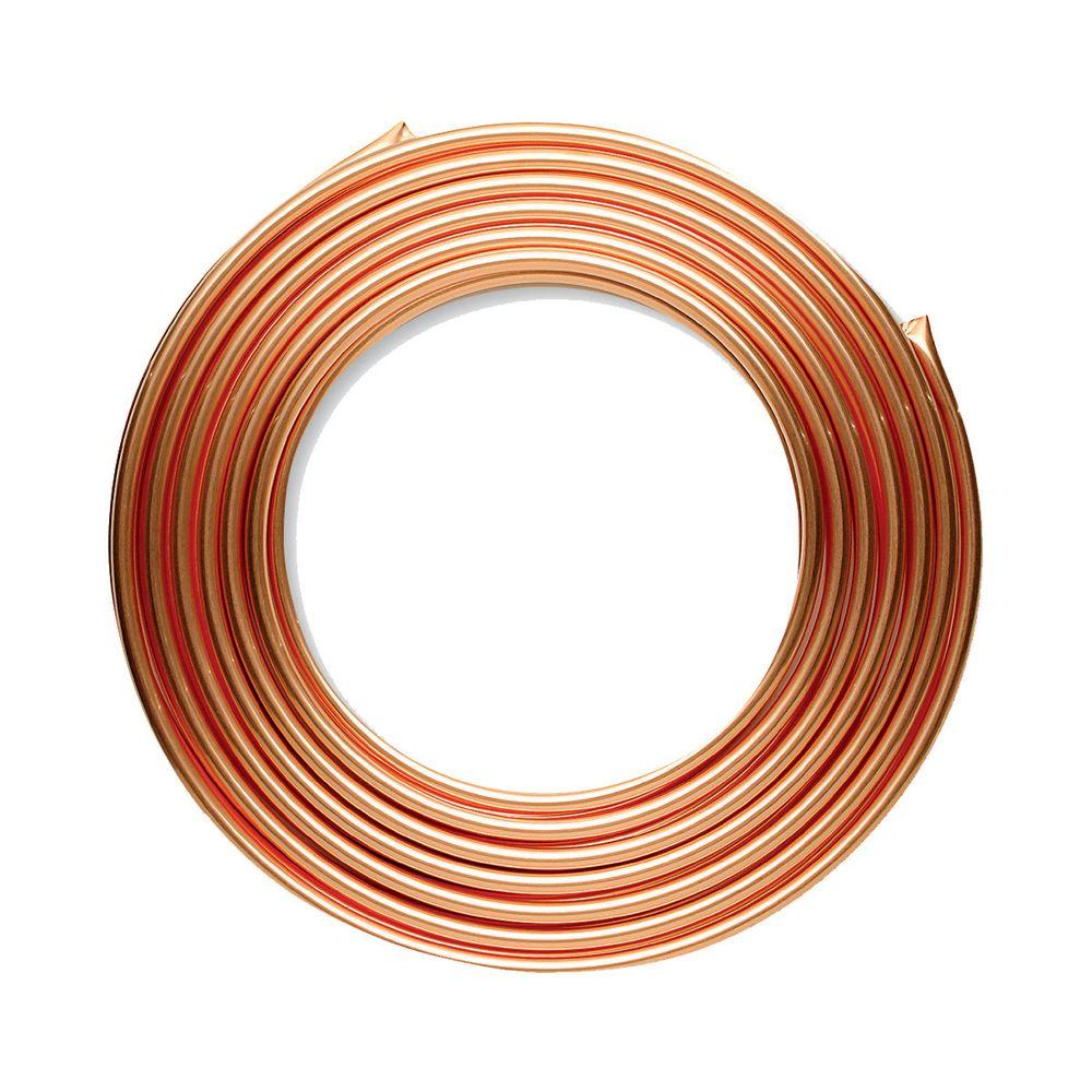 Copper Tube Samfox 2M Soft Copper Tube Pipe OD 2mm x ID 1mm for Refrigeration Plumbing 