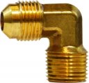 Elbow Flare 1/2 x 3/8Mpt Brass