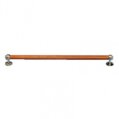 Towel Bar Assembly, Length:65cm & Holder Length:7cm