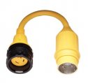 Adapter, Pigtail 50A 125/250V Male to 30A 125V Female