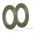 Masking Tape, Fine-Line Width 1/4″ Length:60Yd Green #218