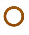 Seal Washer, Copper 13x19mm Thickness:1mm