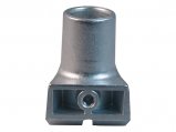 Stanchion Base, Bolted On Rail Beneteau