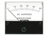 Ammeter, 50A AC Rectangle MntØ:2-1/16