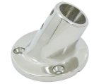 RailTube Base, Round Stainless Steel for 1″ Railing 45º