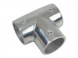 T-Connector, Stainless Steel for 1″ Railing 90º