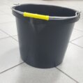 Bucket, Black Plastic Heavy Duty Trinidad