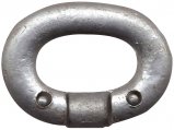 Chain Link, 08mm Length:1.75″ Galvanize Working Load:1900Lb Rated