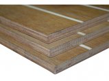Plywood, Teak&Holly Floor 11mm Strip:5mm 8’x4′