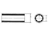 Shaft Bearing, 3/4″ x 1.25″ Brass ‘Able’