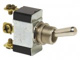 Toggle Switch, SPDT Mom On-Off-Mom On MET SCR 25A D12