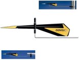 Wind Indicator, Black Max 8″ w/Bracket & Arm Smaller Boats