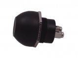 Switch, Push Button Momentary Plastic Rubber-Cap SCR D22