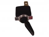 Toggle Switch, SPST PLA BLD D10 Name Plate
