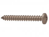 Self Tapping Screw, Stainless Steel #6 x 1″ Pan Phillip Head