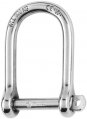 Shackle, D 8mm Large-Opening Self-Locking