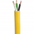 Elec.Wire, Shore Power Cable 3Str10ga Yellow per Foot