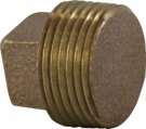Plug, Sq Head Bronze 1-1/4″ NPT Male Tapered