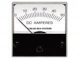 Ammeter, 50A DC with Exterior Shunt Small Sq:2″