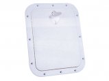 Access Hatch, Rectangular White Plastic oaSz:306x356mm