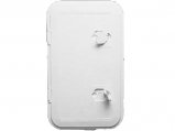 Access Hatch, Rectangle oaSz:350x600mm White Plastic Luran