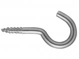 Screw Hook, Stainless Steel 4.5x70mm 3 Pack