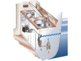 Fridge Unit, SP-ASU 125Lt 12/24V W-Cool Small H’Plate