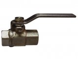 Ball Valve, Brass 3/4″ Non-Tapered Thread with Stainless Steel Handle