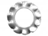 Washer, Stainless Steel Star Lock 04mm